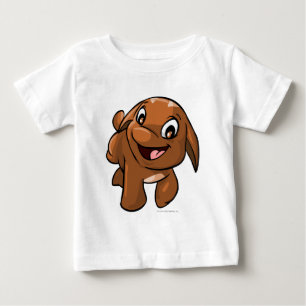Camiseta Para Bebê Poogle Brown