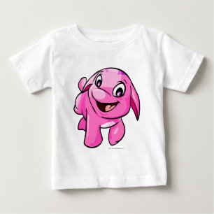Camiseta Para Bebê Poogle Pink