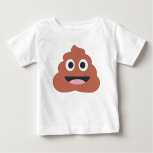 Camiseta Para Bebê Pooh emoji