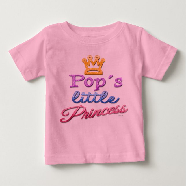 Camiseta Para Bebê Pop Baby Toddler (Frente)