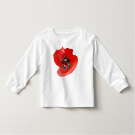 Camiseta Para Bebê Poppy com Fairy Children por Designs KABFA