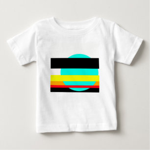 Camiseta Para Bebê pôr do sol marciano