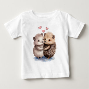 Camiseta Para Bebê Porco Adorável