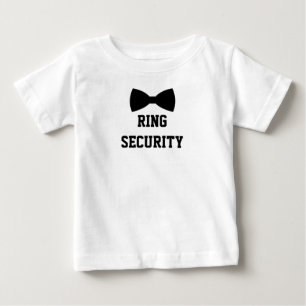 Camiseta Para Bebê Portador do Anel de Segurança do Anel