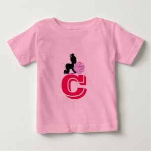 Camiseta Para Bebê Posição feita sob encomenda do jogador do centro
