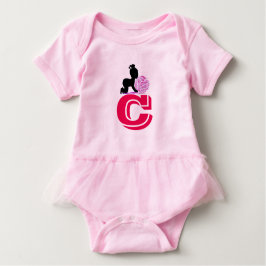 Camiseta Para Bebê Posição personalizada do Netball Center Player