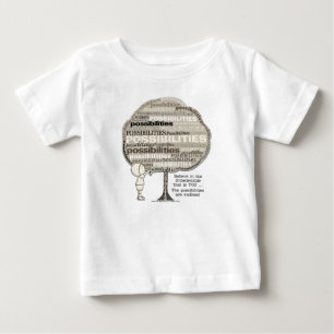 Camiseta Para Bebê Possibilidades Infinitas