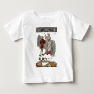 Camiseta Para Bebê Posters clássicos de cartões de saudação do Vi