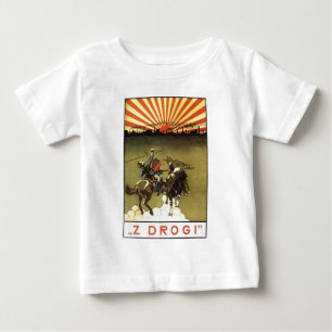 Camiseta Para Bebê Posters da propaganda de União Soviética da guer