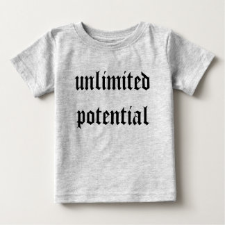 Camiseta Para Bebê potencial ilimitado