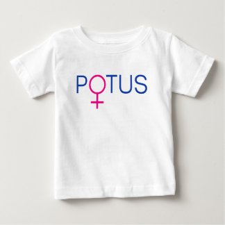 CAMISETA PARA BEBÊ "POTUS" (PRESIDENTE DOS ESTADOS UNIDOS)