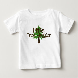 Camiseta Para Bebê Pouca árvore Hugger