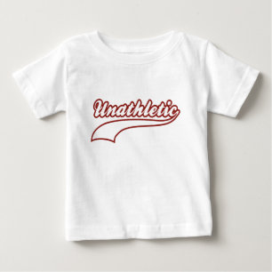 Camiseta Para Bebê Pouco atlético