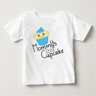 Camiseta Para Bebê Pouco CUPCAKE da MAMÃ