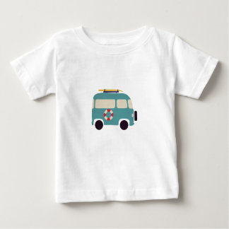 Camiseta Para Bebê Praia, aqui vamos nós