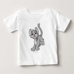 Camiseta Para Bebê Prata de Kougra