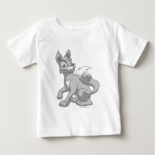 Camiseta Para Bebê Prata de Lupe