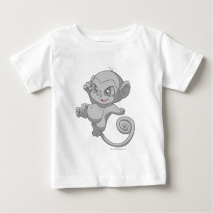 Camiseta Para Bebê Prata de Mynci