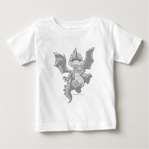 Camiseta Para Bebê Prata de Scorchio
