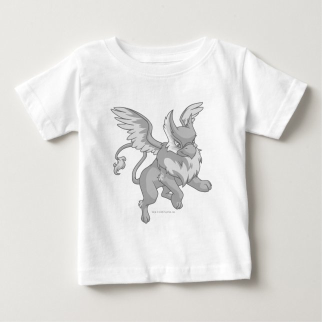 Camiseta Para Bebê Prata do Eyrie (Frente)