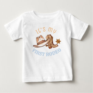 Camiseta Para Bebê Prato de papel para festa de aniversário do primei