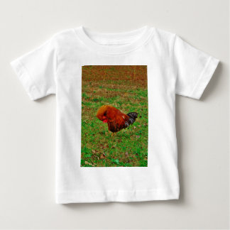 Camiseta Para Bebê Pré-visualização de Galos