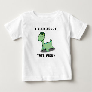 CAMISETA PARA BEBÊ PRECISO DE UM FILHO DE ÁRVORE - MONSTER DE BLOQUE