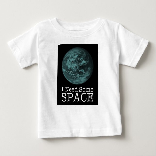 Camiseta Para Bebê Preciso De Um Pouco De Espaço, Querida Romper (Frente)