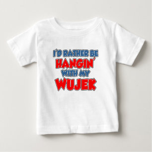 Camiseta Para Bebê Preferencialmente Be com Wujek
