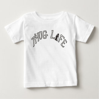 Camiseta Para Bebê Prêmio Thug Baby Life