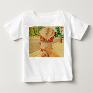 Camiseta Para Bebê presente de amante de sorvete