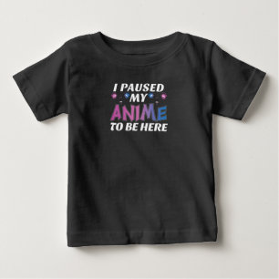 Camiseta Para Bebê Presente de Anime - Presente Japonês Adoro Anime p