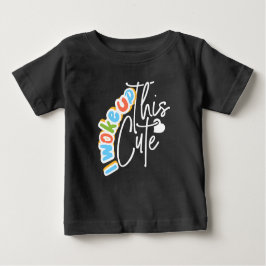 Camiseta Para Bebê Presente de Chuveiro de Bebê Eu Acordei Esse Bebê 