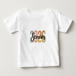 Camiseta Para Bebê Presente de Graduação para Formandos de 2026 Gradu