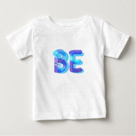 Camiseta Para Bebê Presente De Mindagação SER Neon Blue 3D Pode Adici