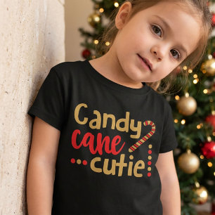 Camiseta Para Bebê Presente de Natal Fofinho de Cana-de-Açúcar