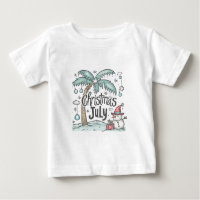 Presente de Papai Noel Tropical no Natal em Julho