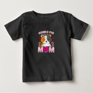 Camiseta Para Bebê Presente De Porcos-Guineenses Para Amantes De Porc