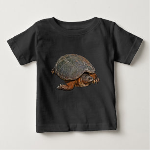 Camiseta Para Bebê Presente para amante do Terrapin da Tartaruga