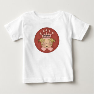 Camiseta Para Bebê Presentes da graduação do pré-escolar