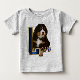 Camiseta Para Bebê Presentes de Cachorro de Montanha Bernese