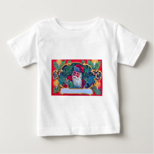 Camiseta Para Bebê PRESENTES DE VINTAGEM DE papais noeis E NATAL