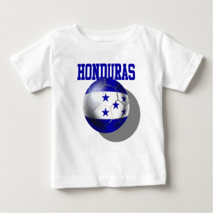Camiseta Para Bebê Presentes dos fãs de futebol de Honduras Los