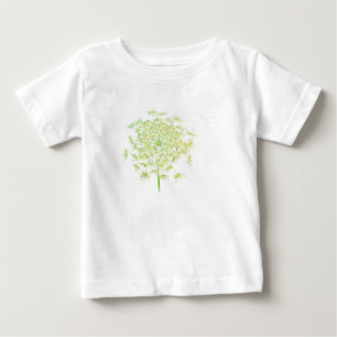 Camiseta Para Bebê Presentes e favores de renda da Rainha Anne