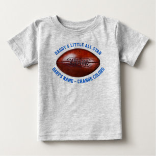 Camiseta Para Bebê Presentes Personalizados de Futebol para Bebê com