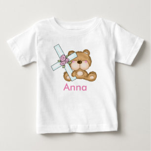 Camiseta Para Bebê Presentes personalizados do bebê de Anna