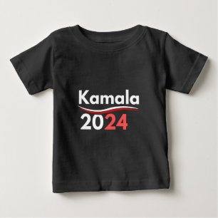 Camiseta Para Bebê president kamala harris, president harris