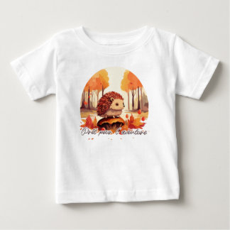 Camiseta Para Bebê Prêt pour l'aventure aussi