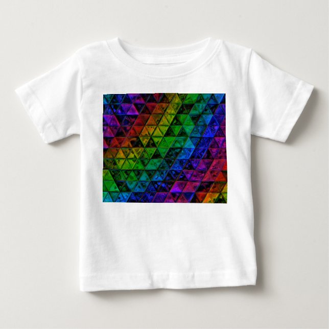 Camiseta Para Bebê Pride Glass (Frente)