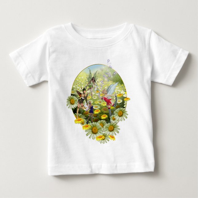 Camiseta Para Bebê Primavera chegou (Frente)